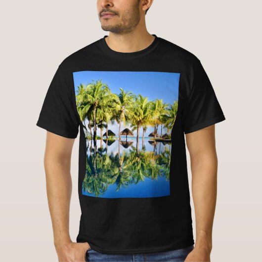ボラボラインフィニティプール Tシャツ (正面)