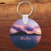 ボラボラサセアイランドビーチ キーホルダー (正面)