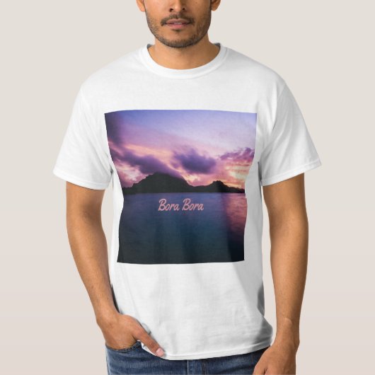 ボラボラサセアイランドビーチ Tシャツ (正面)