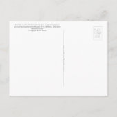 ボラボラタヒチポリネシアフランスの旅行はがき ポストカード (裏面)