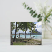 ボラボラハンモック ポストカード (スタンド正面)