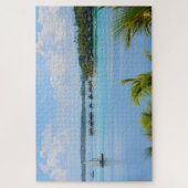 ボラボラパラダイスオーバーウォーターバンガロードリームズ ジグソーパズル (縦)