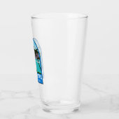 ボラボラポリネフランスのシアトラベルヴィンテージアート タンブラーグラス (左)