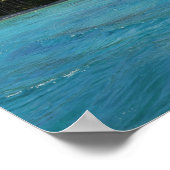 ボラボラポリネフランスのシア ポスター (角)