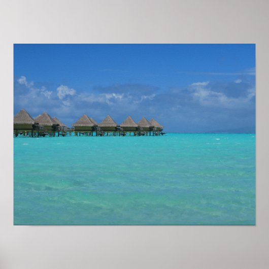 ボラボラポリネフランスのシア ポスター (正面)