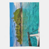 ボラボララグーン キッチンタオル (縦)