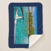 ボラボララグーン シェルパブランケット (正面)