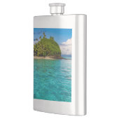 ボラボララグーン フラスク (左)