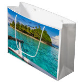 ボラボララグーン ラージペーパーバッグ (正面アングル)