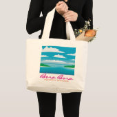 ボラボラリーフ ラージトートバッグ (正面(商品))