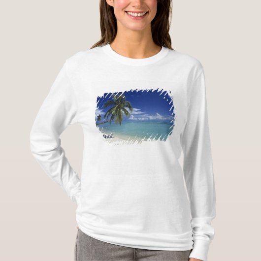 ボラボラ島のマティラビーチ、 Tシャツ (正面)