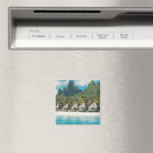 ボラボラ島の絵葉書 (Bora Bora e) マグネット (インサイチュ (食洗機))