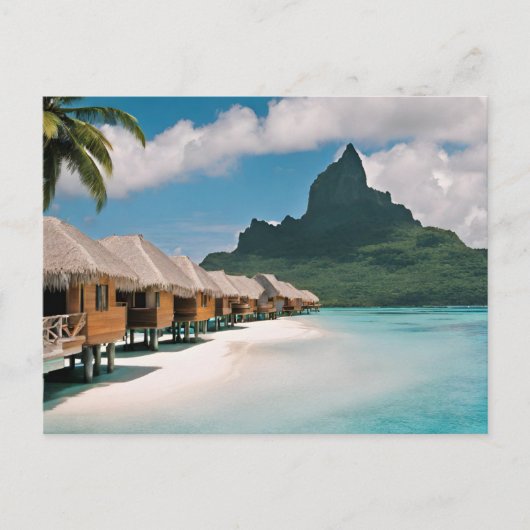 ボラボラ島の絵葉書 (Bora Bora s13) ポストカード (正面)