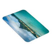 ボラボラ島の長方形マグネット上のビュー マグネット (右側)