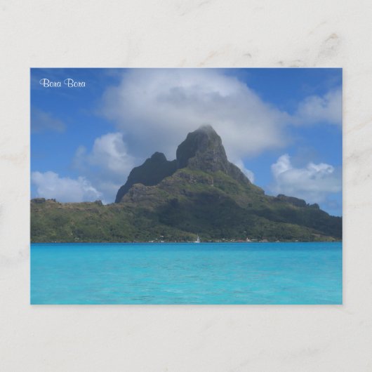 ボラボラ島 シーズンポストカード (正面)