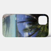 ボラボラ島 フランス領ポリネシア オテマヌ山 Case-Mate iPhoneケース (裏面 (横))