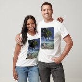 ボラボラ島 フランス領ポリネシア オテマヌ山 Tシャツ (ユニセックス)
