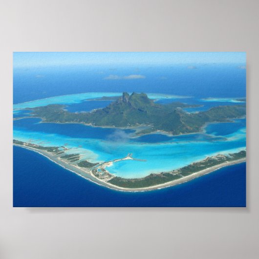 ボラボラ島 ポスター (正面)