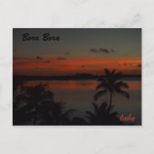 ボラボラ島 ポストカード (正面)