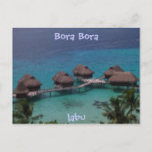 ボラボラ島 ポストカード (正面)