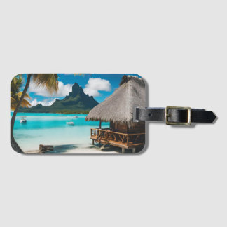ボラボラ島 ポストカード (2) ラゲッジタグ
