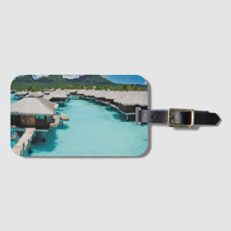 ボラボラ島 ポストカード (Bora Bora 4) ラゲッジタグ