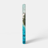 ボラボラ島 - 海への小道 SAMSUNG GALAXYケース (左側面)