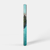 ボラボラ島 - 海への小道 SAMSUNG GALAXYケース (右側面)