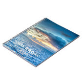 ボラボラ海ビューフォト ノートブック (左側)