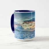 ボラボラ海ビューフォト マグカップ (正面左)