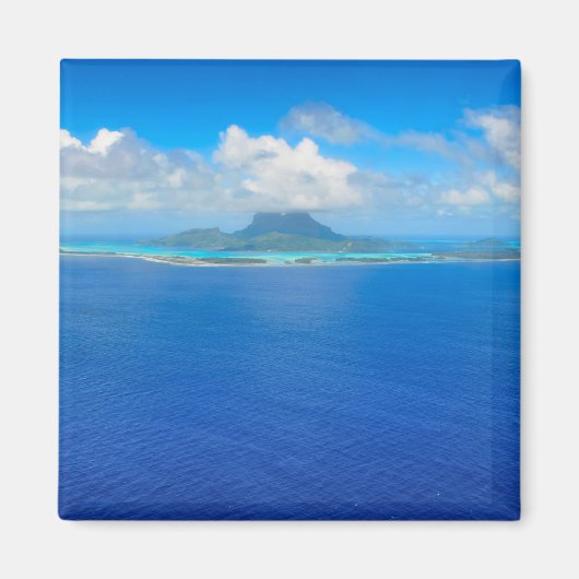 ボラボラ磁石の上空ビュー マグネット (正面)