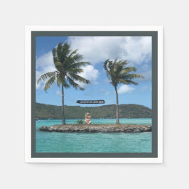 ボラボラ空港 スタンダードカクテルナプキン