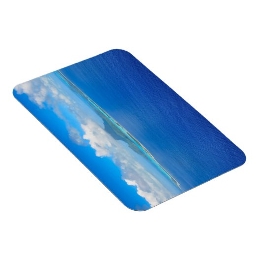 ボラボラ長方形マグネット上の空中表示 マグネット (右側)