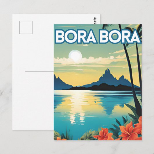 ボラボラ ポストカード (正面/裏面)