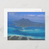 ボラボラ ポストカード (正面/裏面)