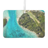 ボラボラ – 海への経路 カーエアーフレッシュナー (裏面)