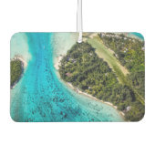 ボラボラ – 海への経路 カーエアーフレッシュナー (正面)