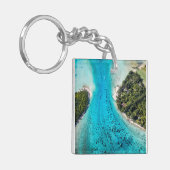 ボラボラ – 海への経路 キーホルダー (正面左)