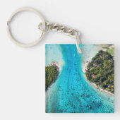 ボラボラ – 海への経路 キーホルダー (正面)