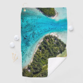 ボラボラ – 海への経路 ゴルフタオル (インサイチュ)