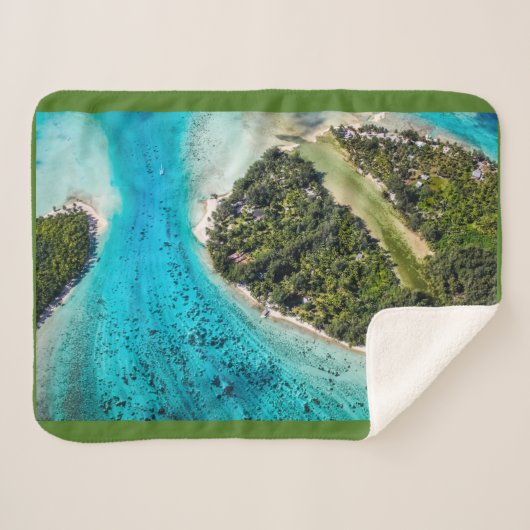 ボラボラ – 海への経路 シェルパブランケット (正面(横))