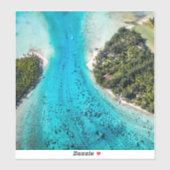 ボラボラ – 海への経路 シール (シート)