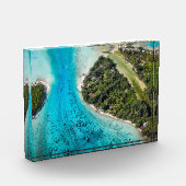 ボラボラ – 海への経路 フォトブロック (左)