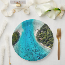 ボラボラ – 海への経路 ペーパープレート