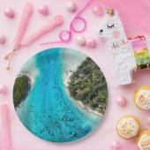 ボラボラ – 海への経路 ペーパープレート (パーティー)