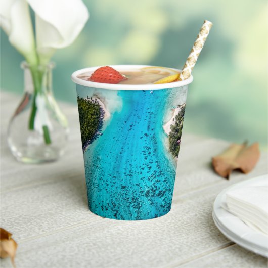 ボラボラ – 海への経路 紙コップ (インサイチュ)