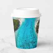 ボラボラ – 海への経路 紙コップ (正面)