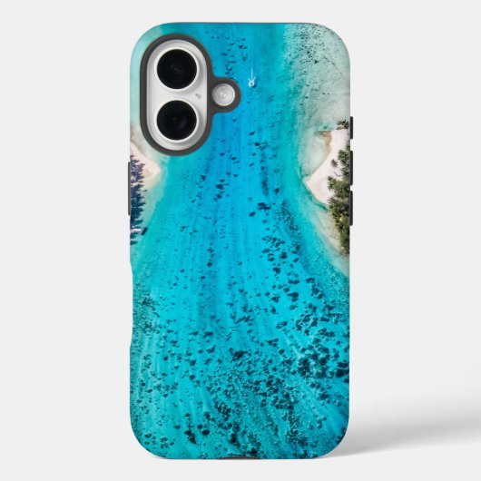 ボラボラ – 海への経路 Case-Mate iPhoneケース (裏面)