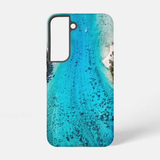 ボラボラ – 海への経路 SAMSUNG GALAXYケース (裏面)