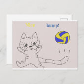 ボラボール猫カード ポストカード (正面/裏面)